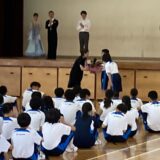 金石中学校ボールルームダンス体験授業