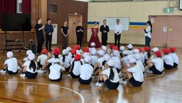 長田町小学校ボールルームダンス体験授業